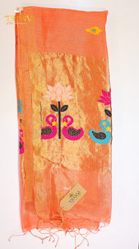 Linen Matka Tissue Saree