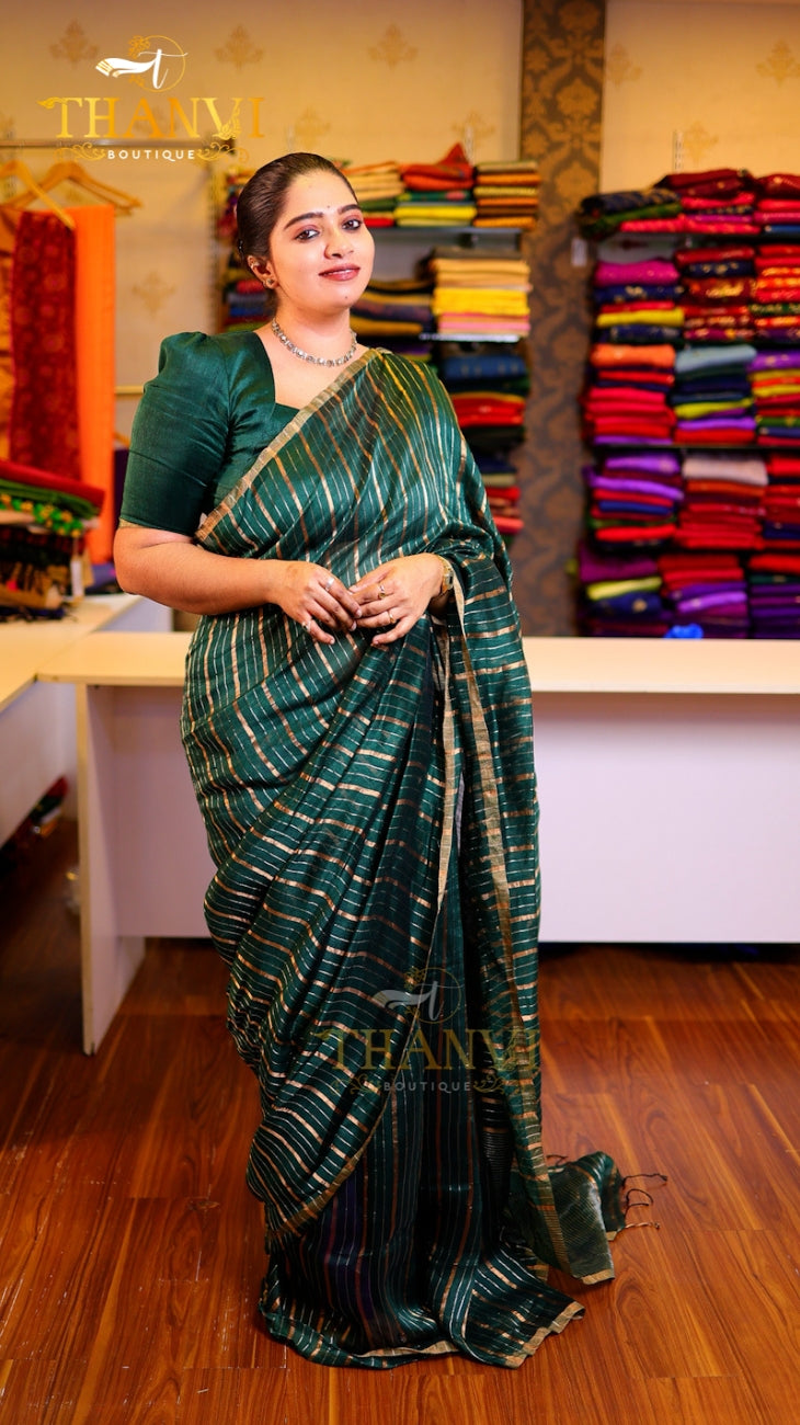 Matka Silk Tissue Saree