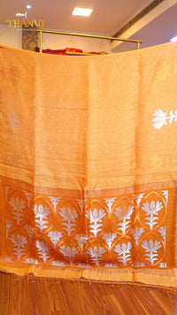 Linen Matka Tissue Saree