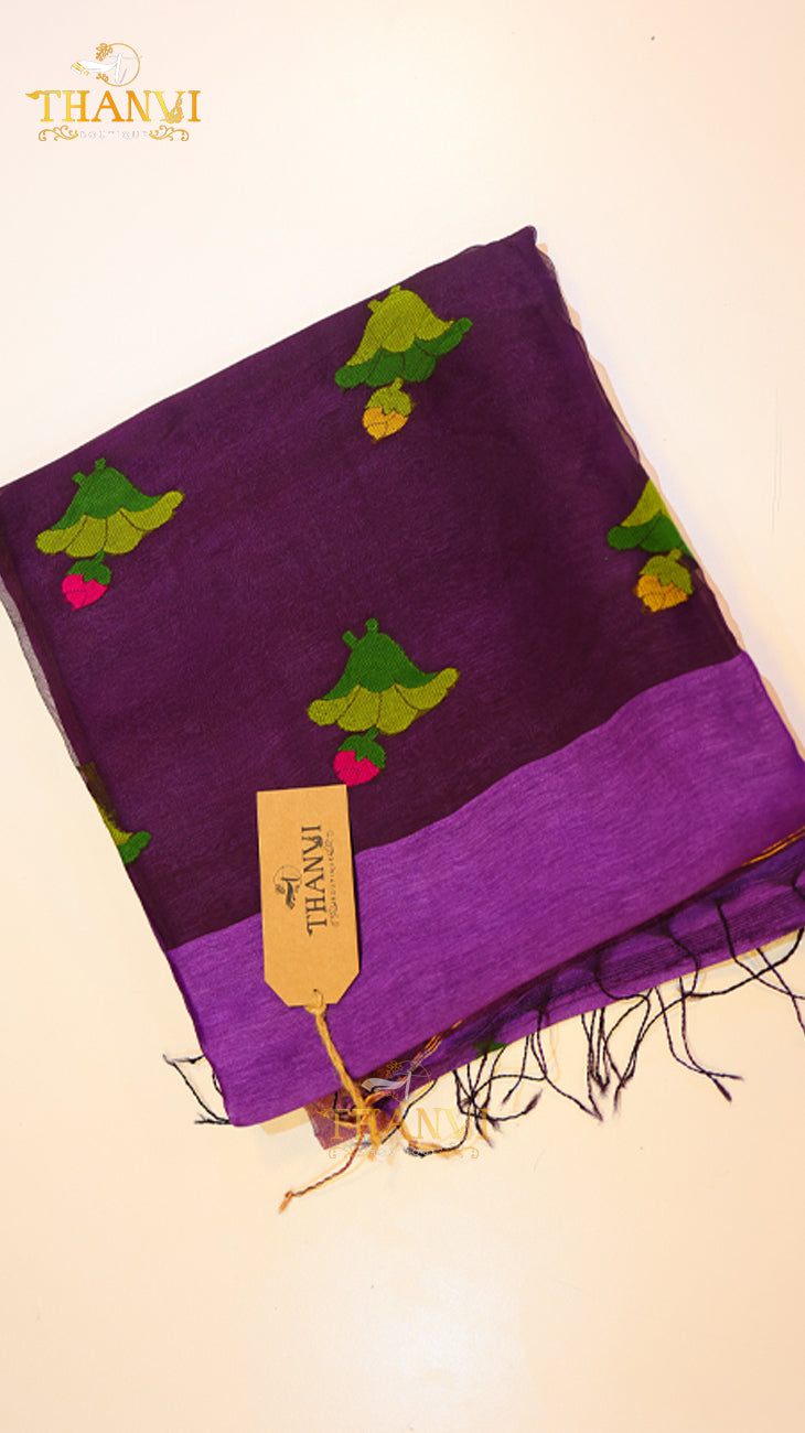 Linen Matka Tissue Saree