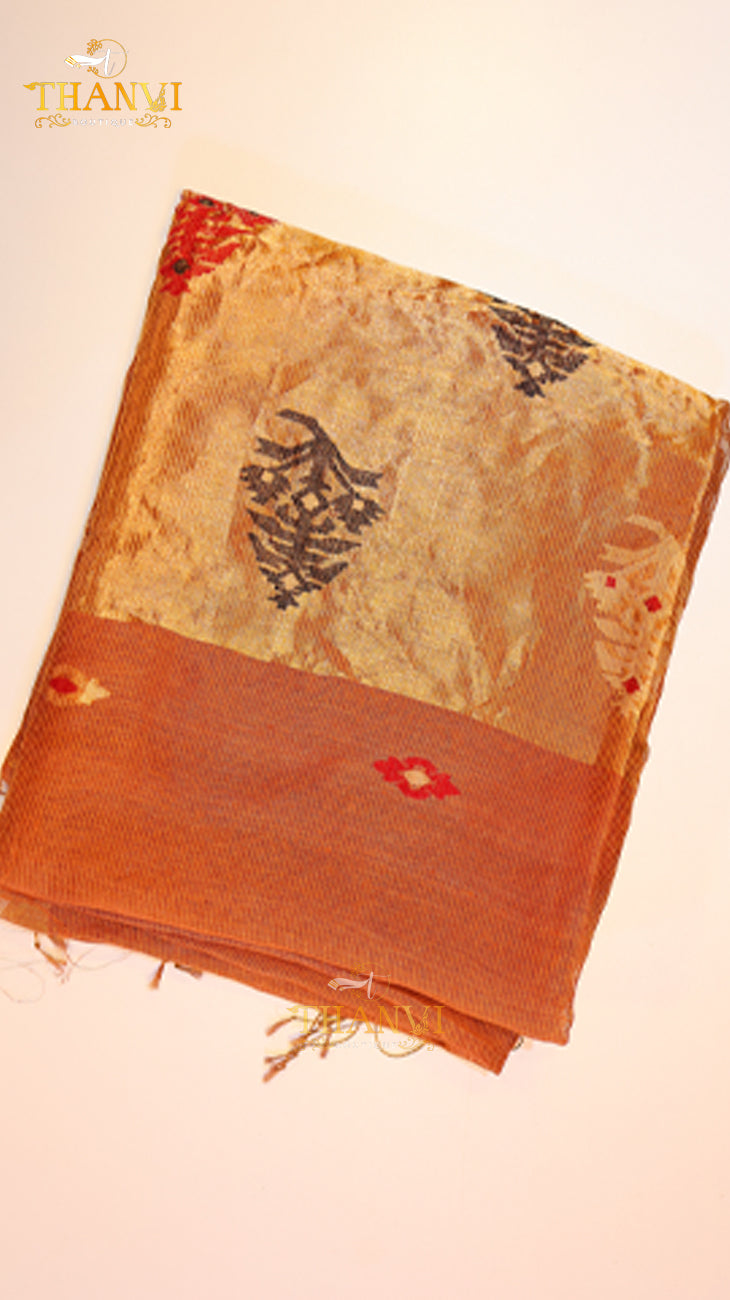 Linen Matka Tissue Saree