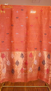 Linen Matka Tissue Saree