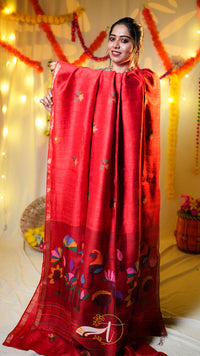 Flower Matka Saree