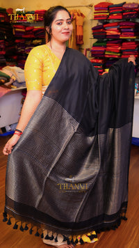 Metallic Pallu Mulberry Saree