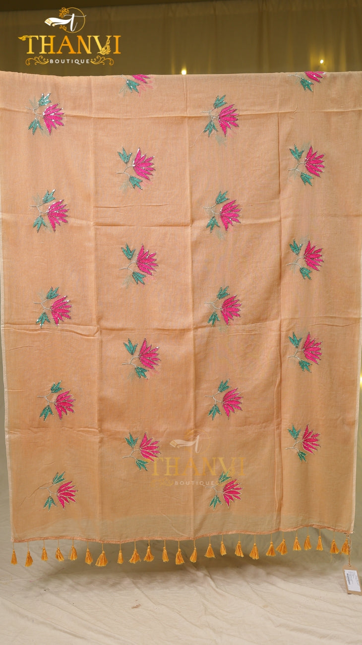 Modal Patch Work Saree