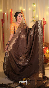 Moonga Silk Saree