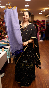 Mulberry Cotton Saree