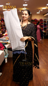 Mulberry Cotton Saree