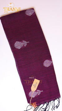 Mushroom Linen Saree