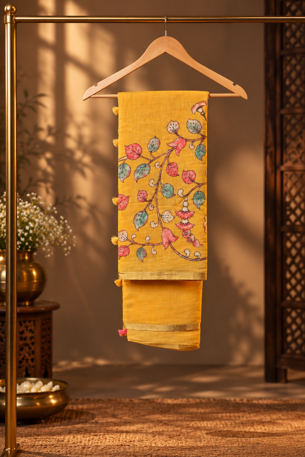 Kalamkari Cotton Saree