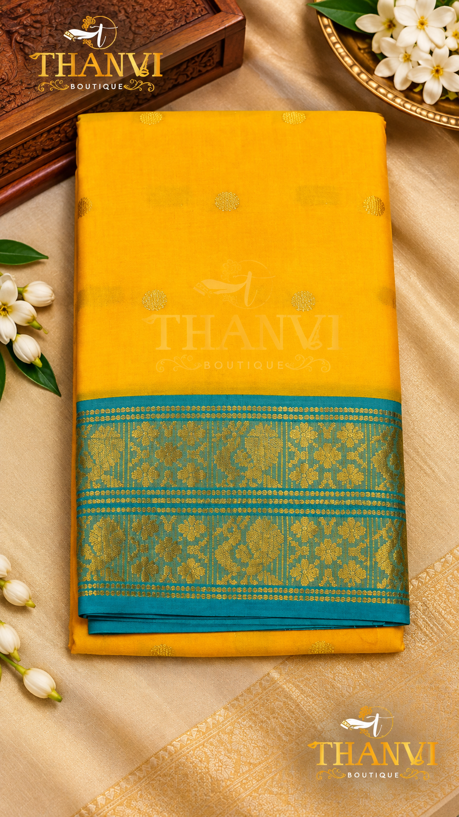 Zari Cotton Silk Saree