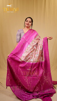 Mysore Kalamkari Saree