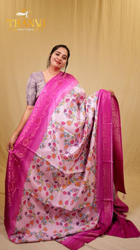 Mysore Kalamkari Saree