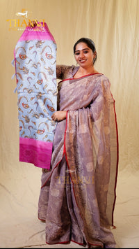 Mysore Kalamkari Saree