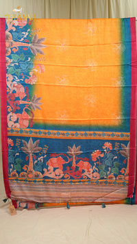 Mysore Velvet Khantha Saree