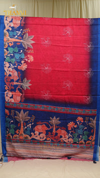 Mysore Velvet Khantha Saree