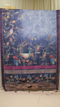 Mysore Velvet Khantha Saree