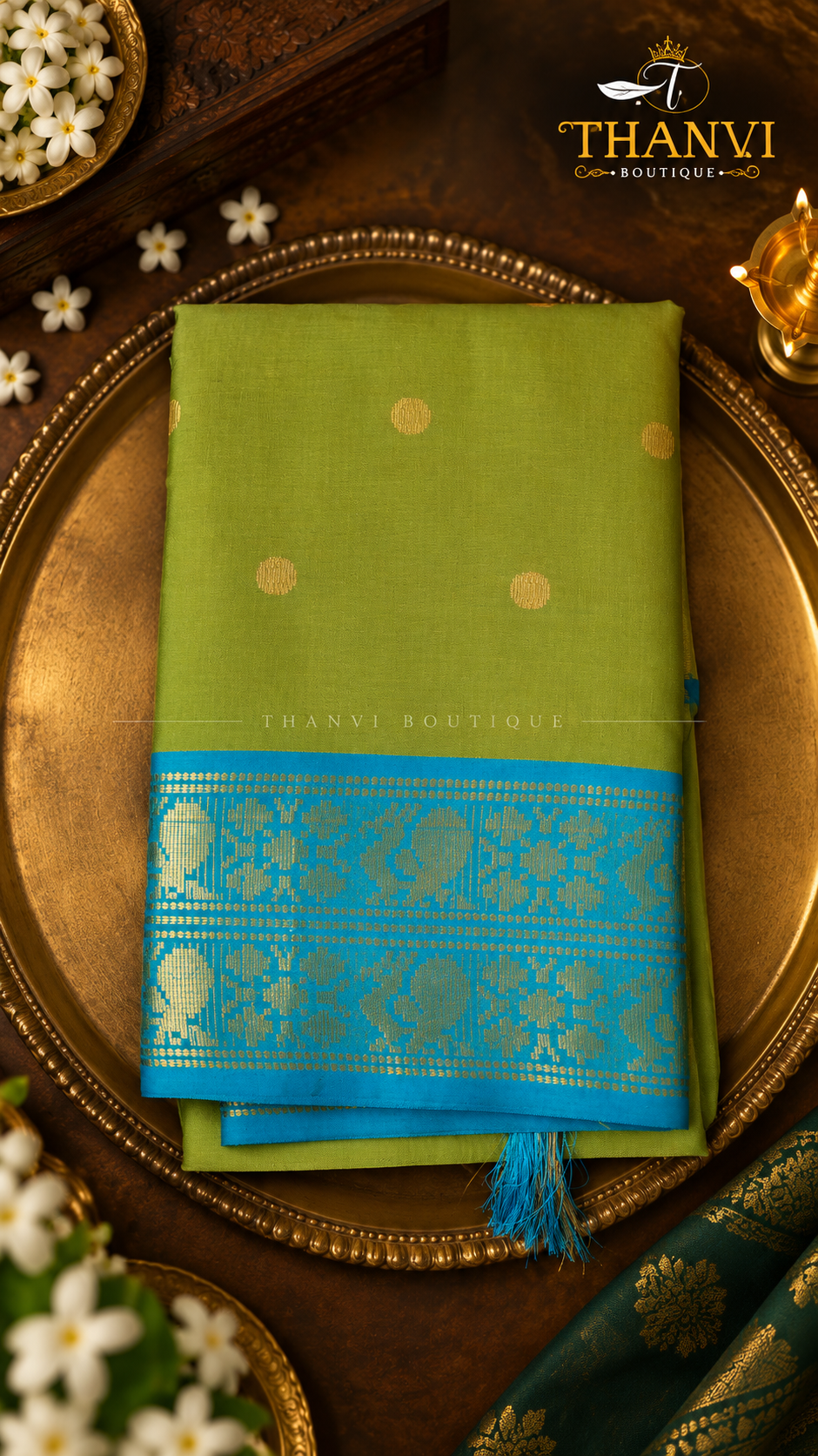 Zari Cotton Silk Saree