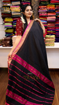 Pallu Stripes Mulberry