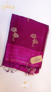 Pineapple matka silk Saree
