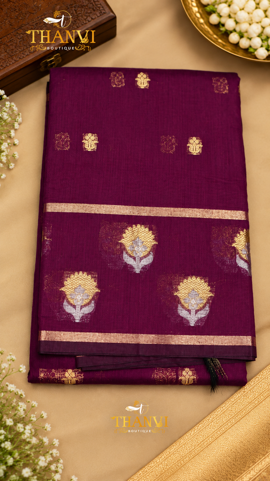 Cotton Silk Saree