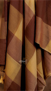Popstick Checks Saree