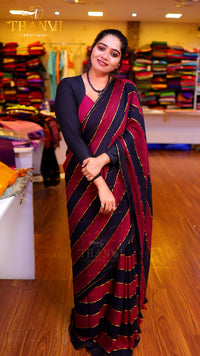 Popstick Stripes Saree