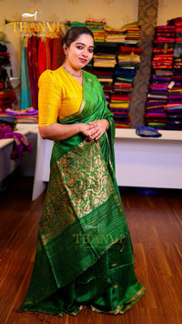 Premium Matka Zari Saree