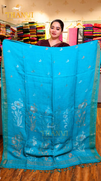 Premium Mashru Linen Saree