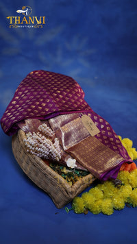 Pure Banarasi Raw Silk
