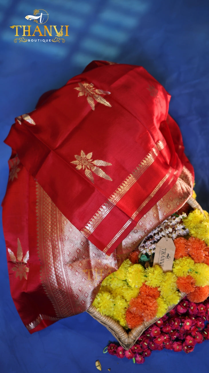 Pure Banarasi Raw Silk