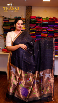Pure Sequence Matka Silk Saree