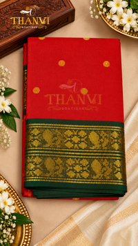 Zari Cotton Silk Saree