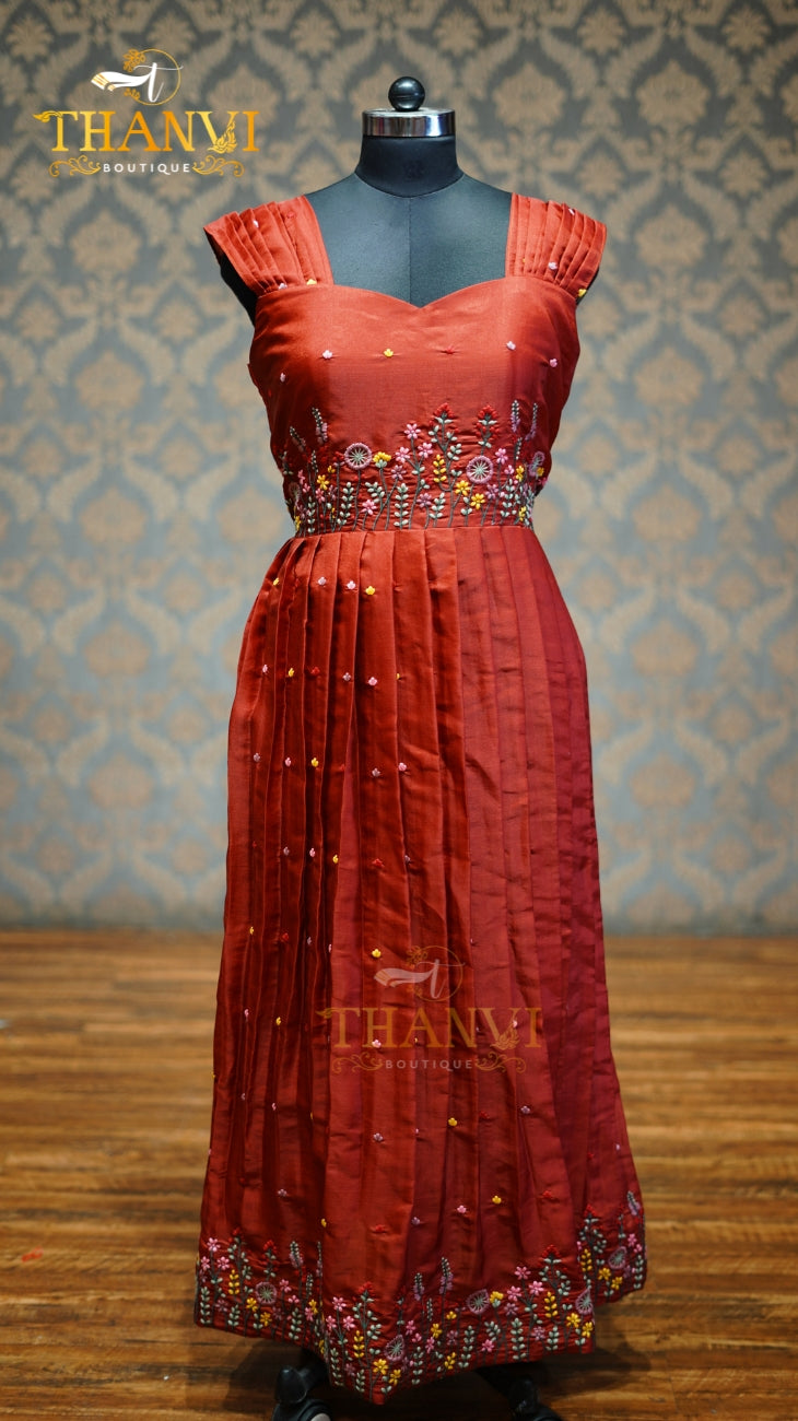 Rust Bloom Maxi