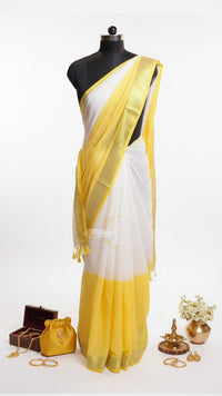 String Border Saree