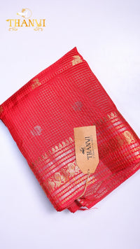 Semi Kora Banarasi Saree