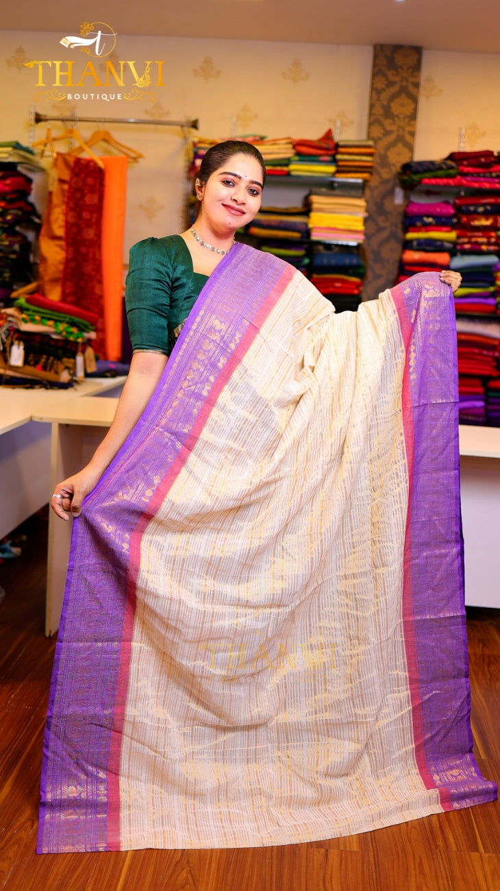 Silk Mallipoo Saree