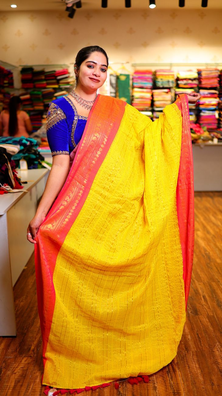 Silk Mallipoo Saree