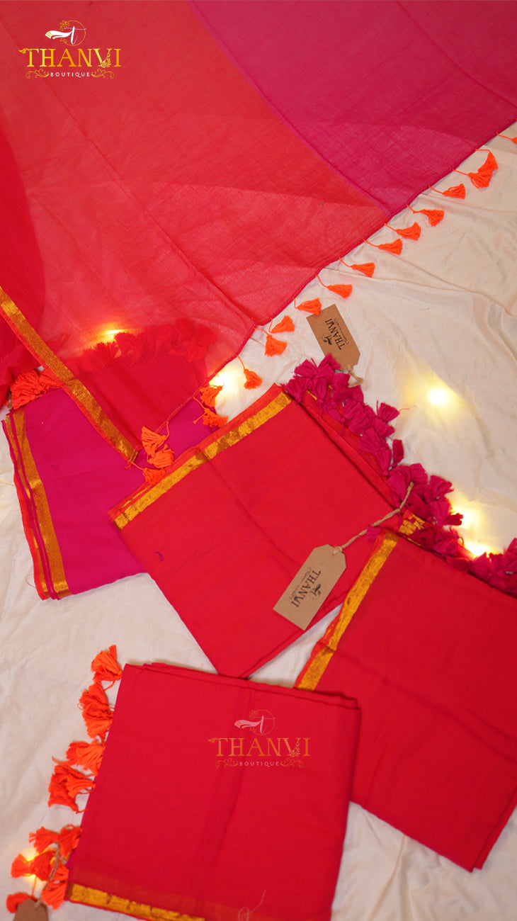 String Border Saree