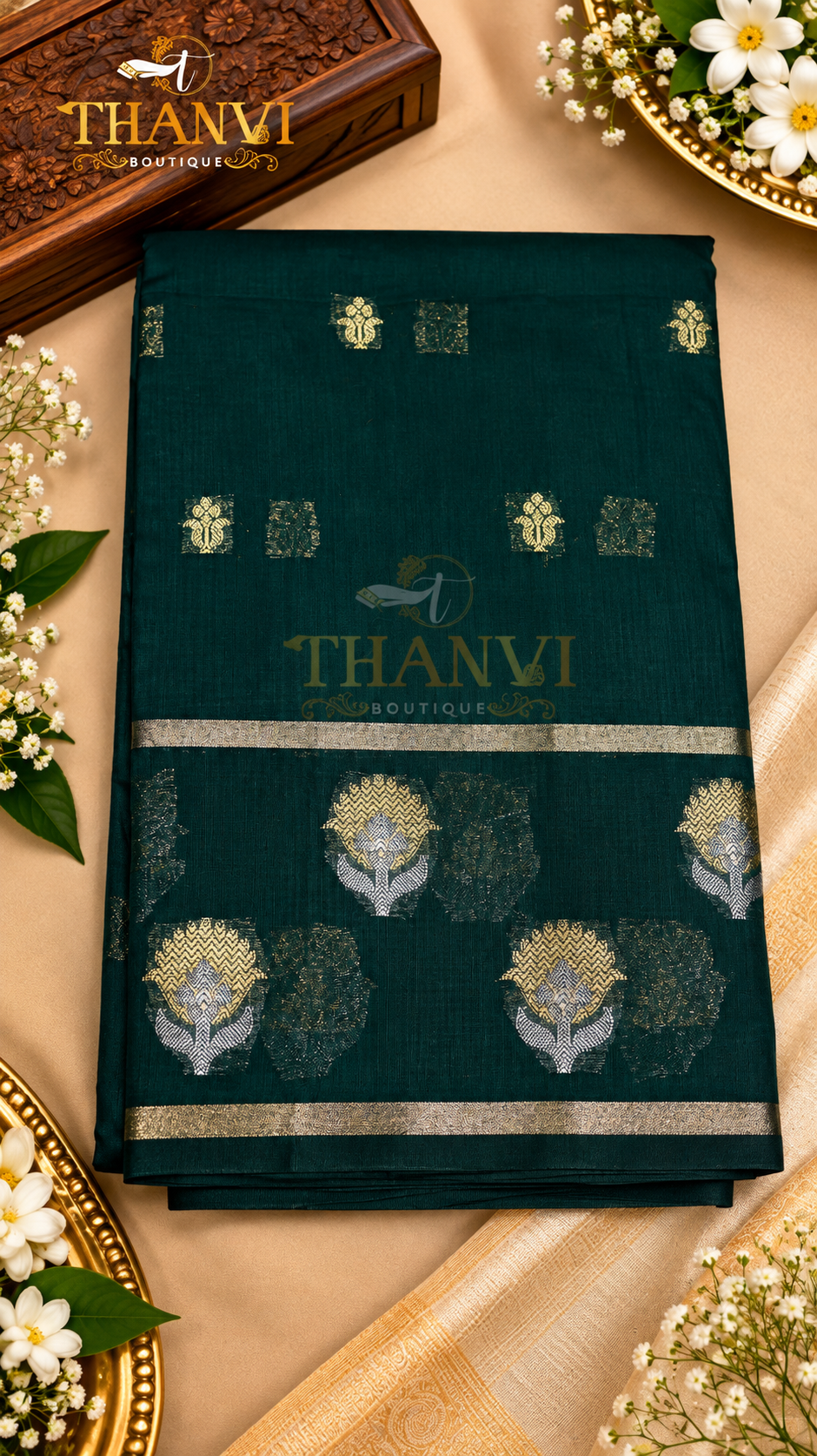 Cotton Silk Saree