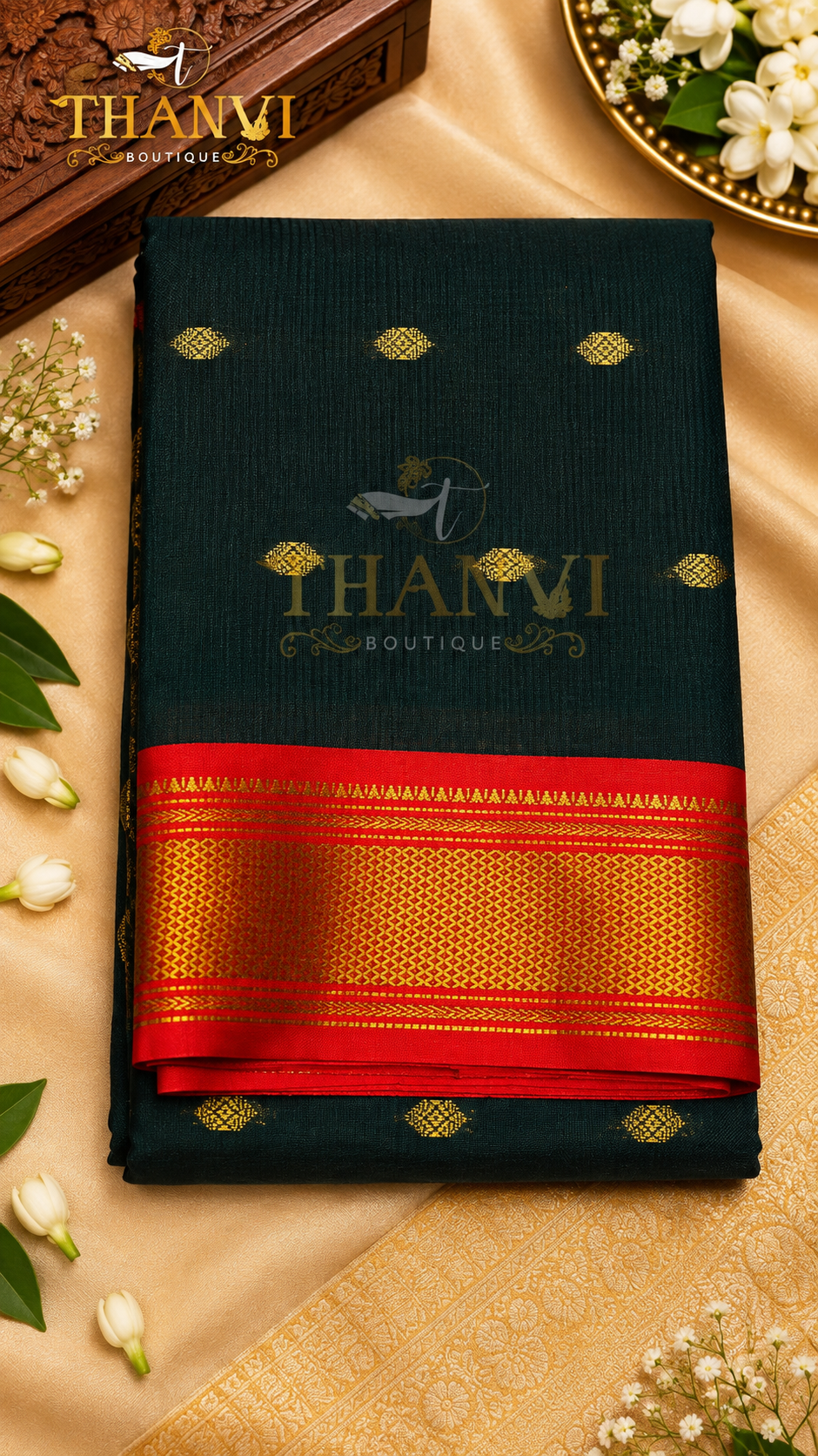 Zari Cotton Silk Saree