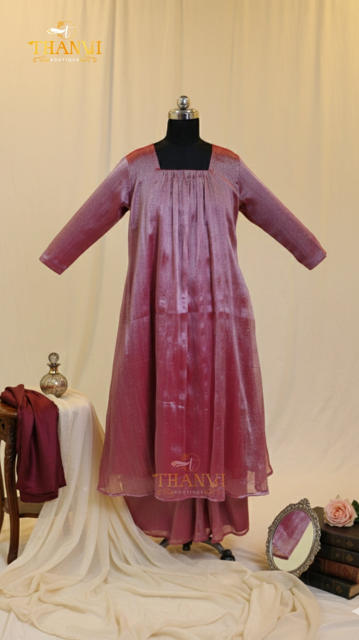 Berry Shimmer Kurti