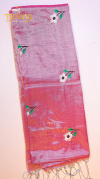 Dual Tissue EMB Saree