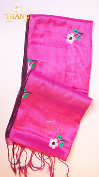 Dual Tissue EMB Saree