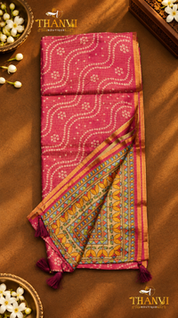 Premium Floral Print Saree
