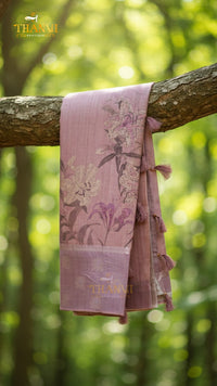 Tussar Khantha Print Saree