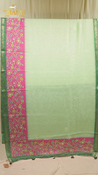 Velvet silk saree
