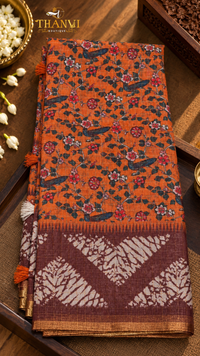 Kota Floral Saree