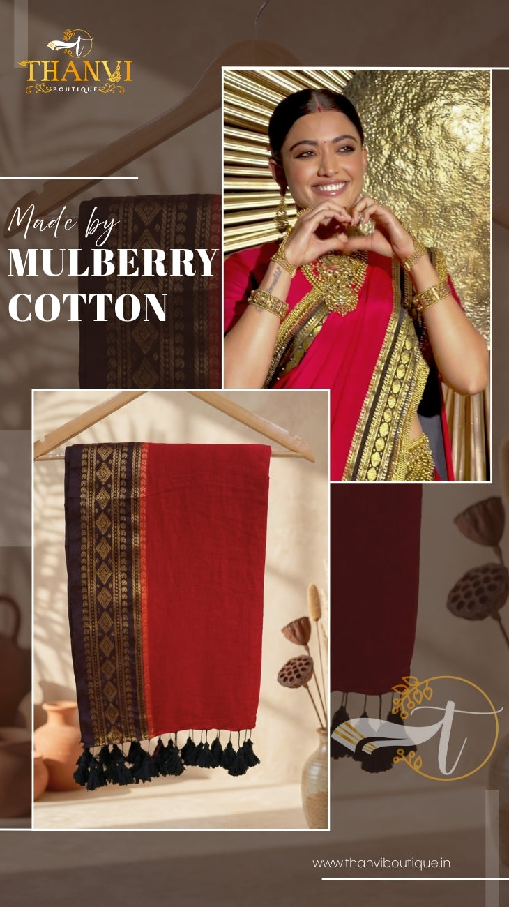 Rashmika Mulberry Cotton