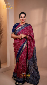 Butter silk Saree